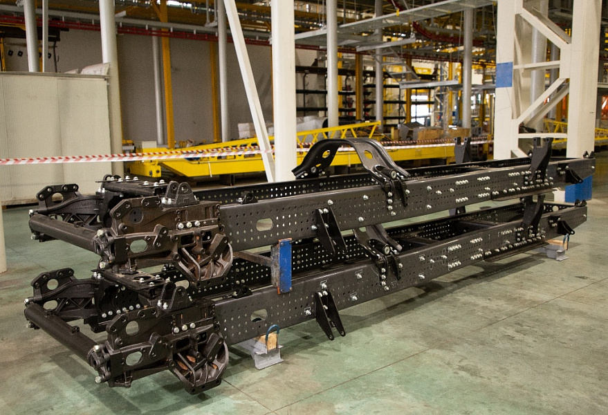 Собрана первая партия рам для КАМАЗ-54901