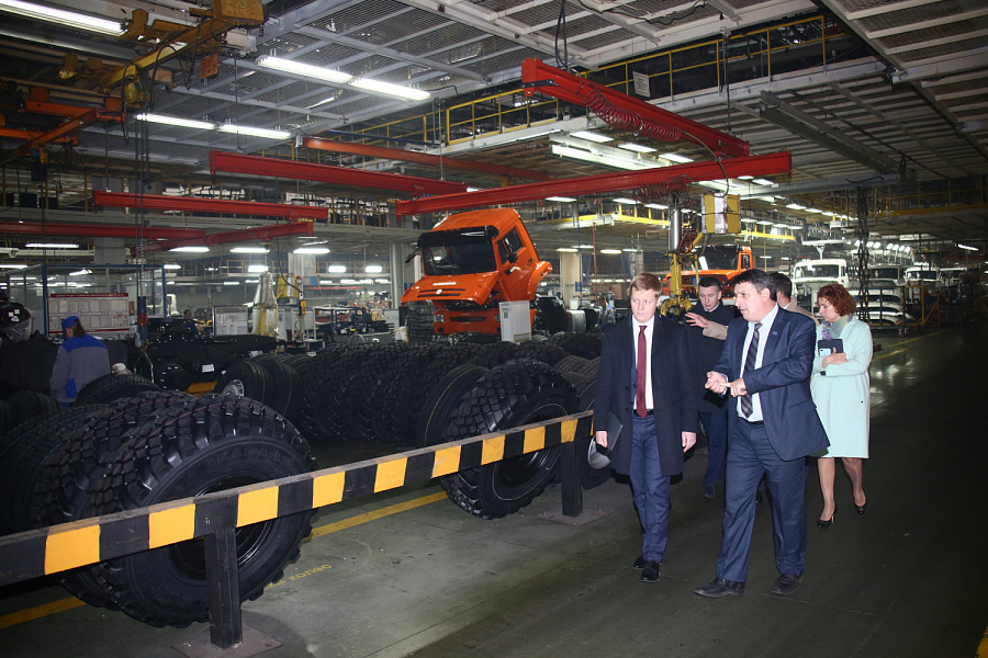 Делегация машиностроителей РТ на «КАМАЗе»